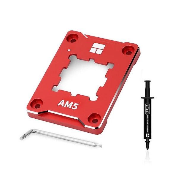 Thermalright AMD-ASF AMD AM5 CPU Secure Frame, Full Aluminiumlegering Tryckbeständig Skyddsbygel, Med TF8 Fett 1g