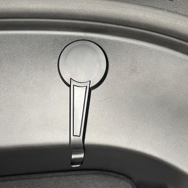 2 stk/sett Passer til 2021 T-esla Model 3 Front Trunk Hook Motorrom Oppbevaring