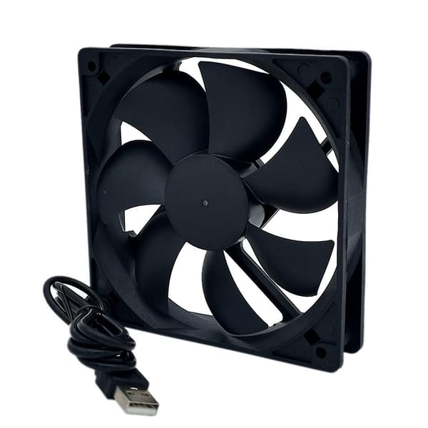 120x120x25mm ventilator 5v til DC børsteløs køleventilator USB 2pin pc-computer til kabinet C