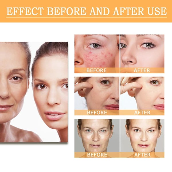 3 stk glykolsyre, glykolsyre toningsløsning, glykolsyre 7-toner, ansiktspeeling, astringe porer, forhindre aldring av huden forbedre urenheter