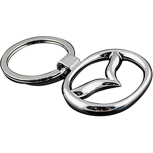 Nyckelringar med bilmärkeslogga (passar Mazda)