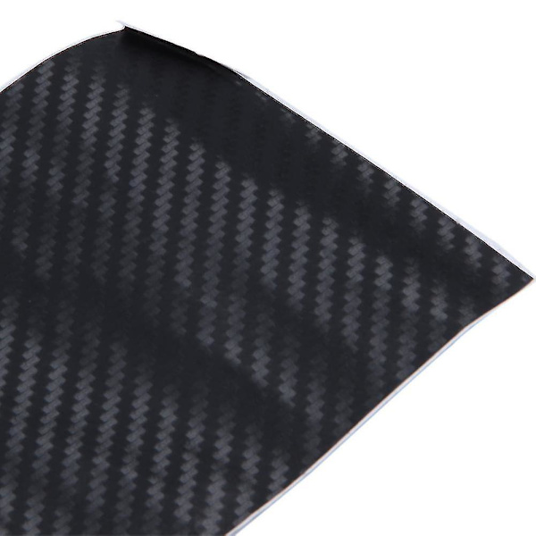 Auton DIY 3D hiilikuitu vinyyli rulla kalvo tarra 70x10cm musta
