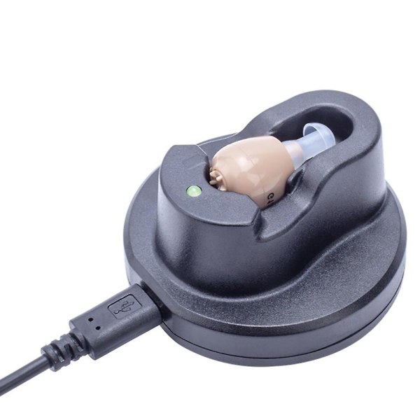 Uppladdningsbar hörapparat Hörselförstärkare Digital hörapparat för äldre Ljudförstärkare