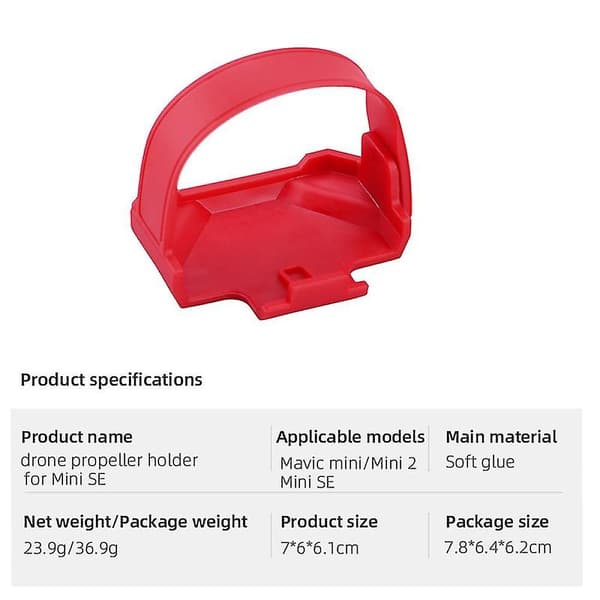 Strømpebåndsbeskytter til Beam Propeller Stabilisator Holder til Mini/mini 2/mini Se Drone Tilbehør