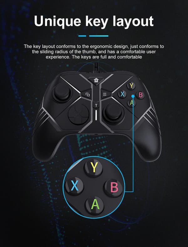USB-trådløs kontroller for videospill for Microsoft Slim Gamepad Controle Joypad
