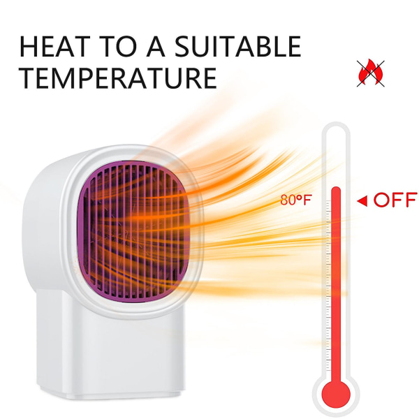 Elektriske varmeapparater Husholdnings højeffektive bærbare hurtigopvarmning Energibesparende varmelegeme