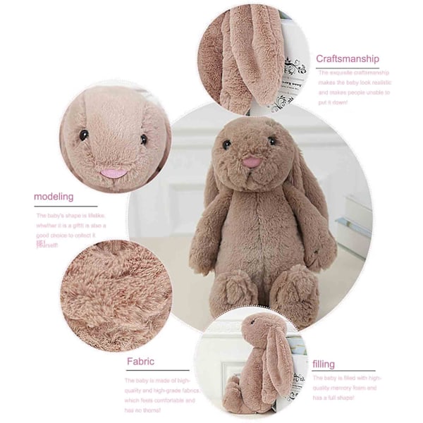 Jellycat Suuri Tulip Bunny Pehmolelu Täytetty Nuken Plussi Lohtulelu