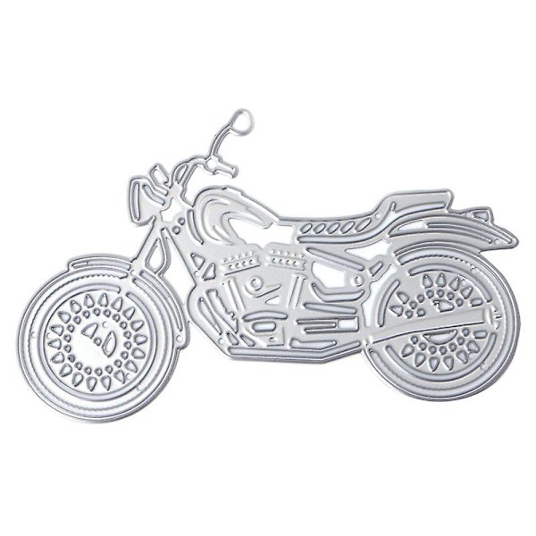 Motorcykel Metall Skärmaskin Stencil Papper Kort Scrapbook Prägling Diy Hantverk