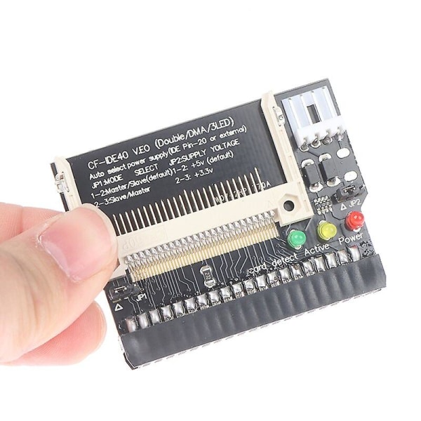 Compact Flash CF til 3.5 hun 40-pin IDE-startbar adapter-konverterkort