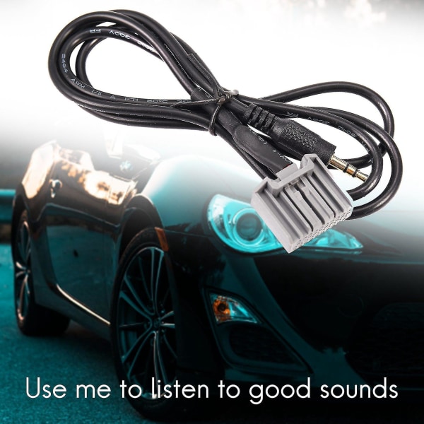 3,5 mm Audio Car Gps Aux Adapter Kabel för Honda Civic 2006-2013 Ingångskontakt