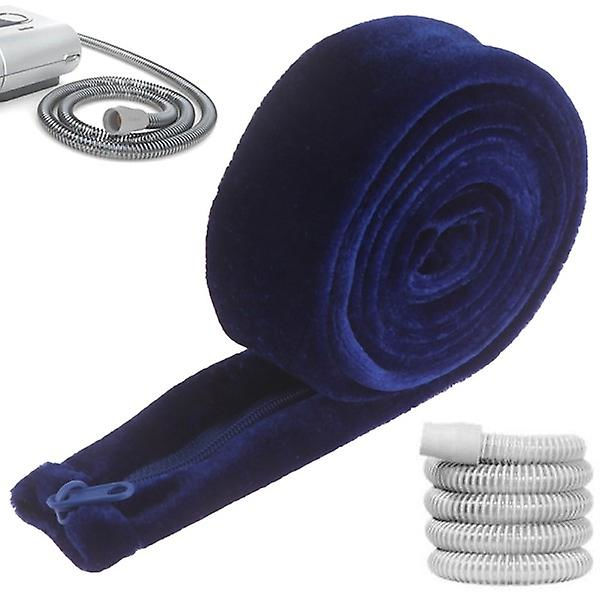 Bekväm vändbar CPAP-slangskyddsslangomslagsslangskydd dragkedja slangkrok??