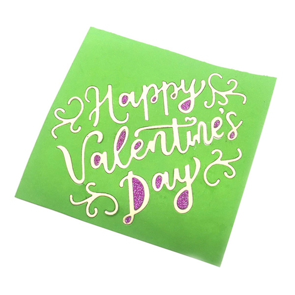 Glædelig Valentinsdag Metal Skæredør Til Diy Papir Kunsthåndværk Fotoalbum