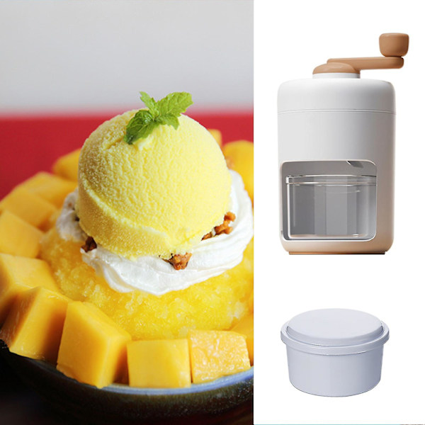 Ismaskross Praktisk Kreativ Mini 500ml Multifunktion Vit Abs