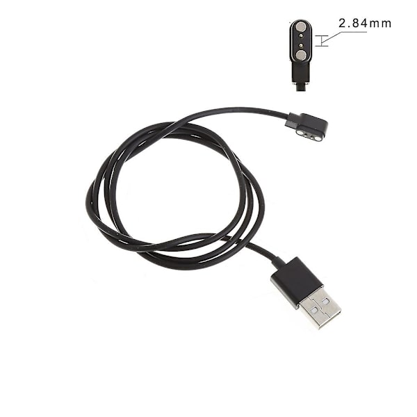 Opladerkabel til Smart Watch Smartwatch Universal Usb Magnetisk Opladningsledning