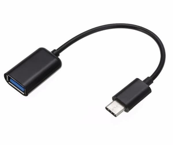 Usb 3.1 Typ C Hane till Usb A Hona OTG Värdadapterkabel