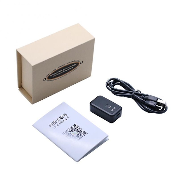 Gf-22 GPS-tracker Realtids-sporing Multifunktionel Alarm Positionsbestemmer Global Positionering