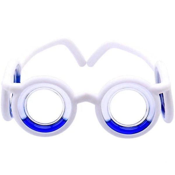 Åksjuka glasögon utan lins Anti-bilsjuk glasögon Löstagbara lätta tillbehör Kompatibla Gamla vuxna Barn Utomhusresor Sl