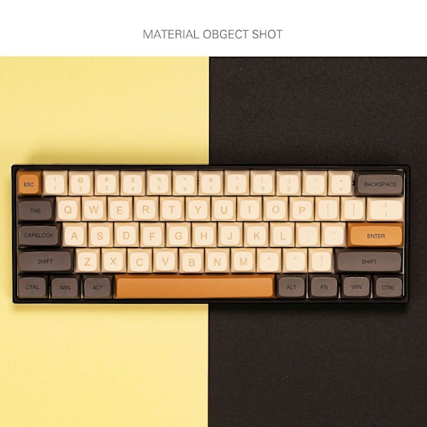 125 taster/sett Dye Sublimering Keycap Xda Profil Mekanisk Tastatur Pbt Keycap