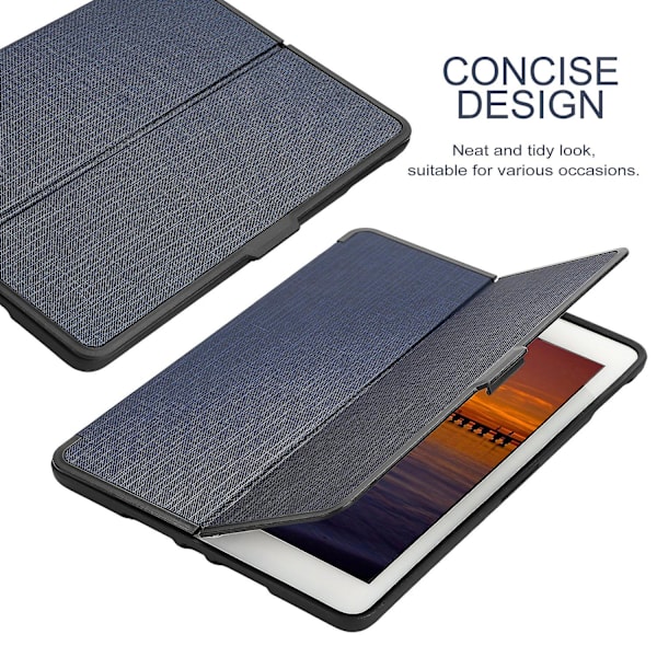 Ipad Folio Læder Børn Stødsikkert Bedste Beskyttende Smart Cover Etui Til Apple