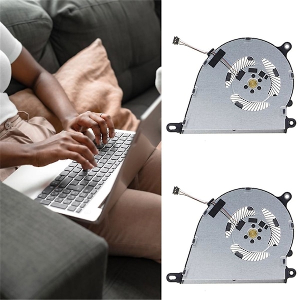 4pin 0,5a 5v Notebook Cpu Køleventilator Cpu Køler Til Hp Pavilion 15-ef Bærbar