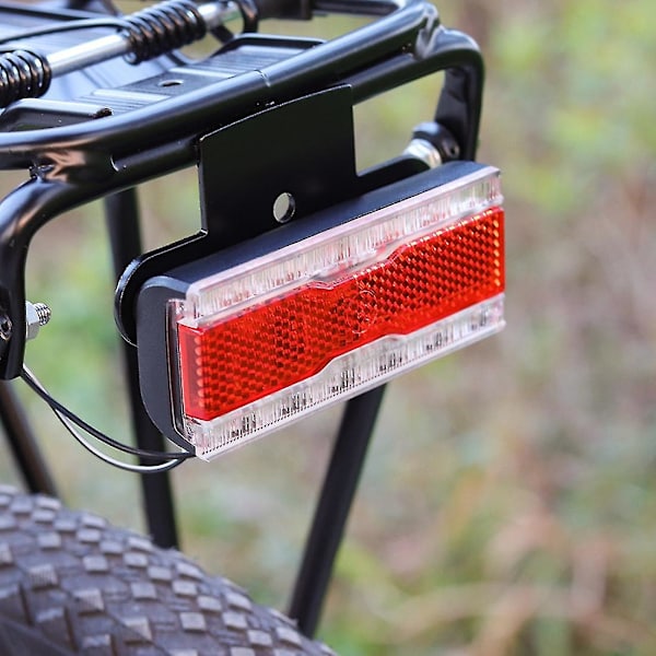 Sykkeldynamo Baklys Med Parkeringslys Ac 6v 0.5w Led Sykkel Baklys Passer 50mm Monteringshull Sykkel