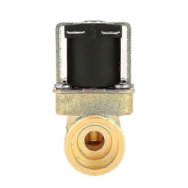 Magnetventil 12V, Solid Messing Vandtæt Normalt Lukket Ventil for Præcis Vandkontrol, Nem Installation & Stabil