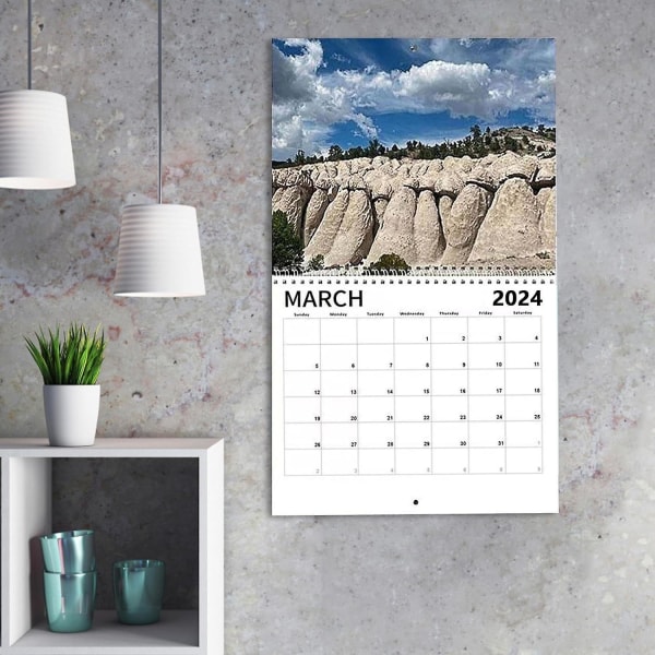Nature's Dicks Calendar 2024, Nature's Cock Shots 2024 Kalender, Rolig Väggkalender, Prank Present