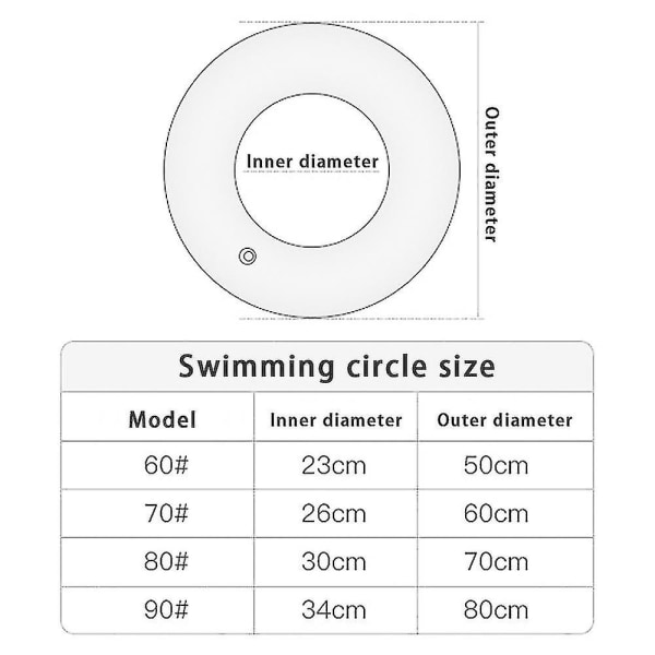 Poolflottar för vuxna och barn 8-12 år - Uppblåsbara flottar, badringar, leksaker för strand, poolparty och sjö