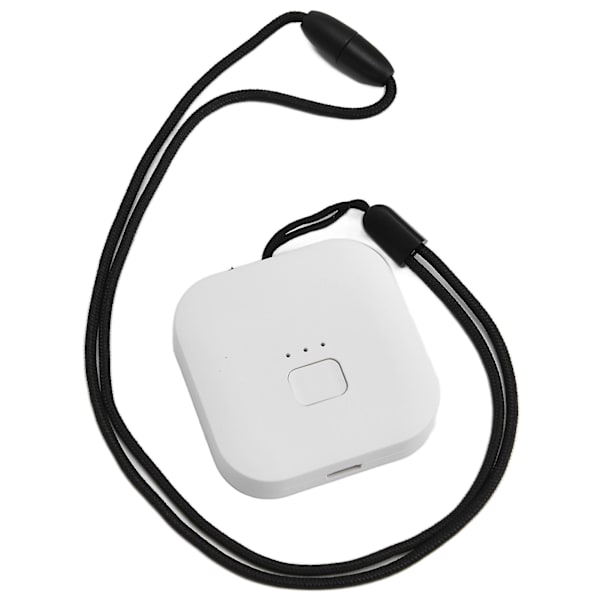 Bærbar, bærbar luftfukter med dobbelthodet karbonbørste og negativ iongenerator - 1000W, USB-kabel inkludert (hvit)