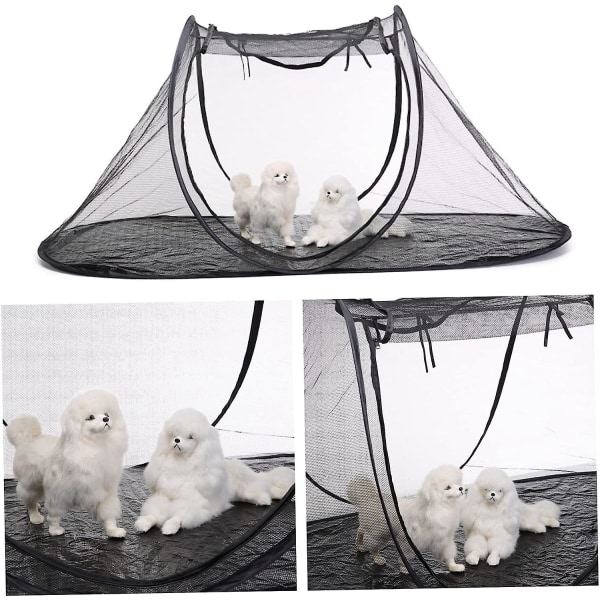 Pet Telt Udendørs Pet Housing Telt Udenfor Have Kat Telt Mesh Hunde Camping Telt Til Have Patio Om Sommeren 120x63x50 Cm