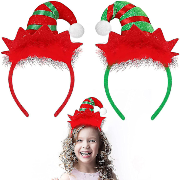 Julehodebånd Reinsdyr Horn Hodebånd Hodebånd Julealv Hårbånd Hodebånd Julealv Hodebånd