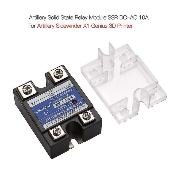 Solid State Relay Module Ssr Dc-ac 10a For Sidewinder X1 Genius 3d-skriver