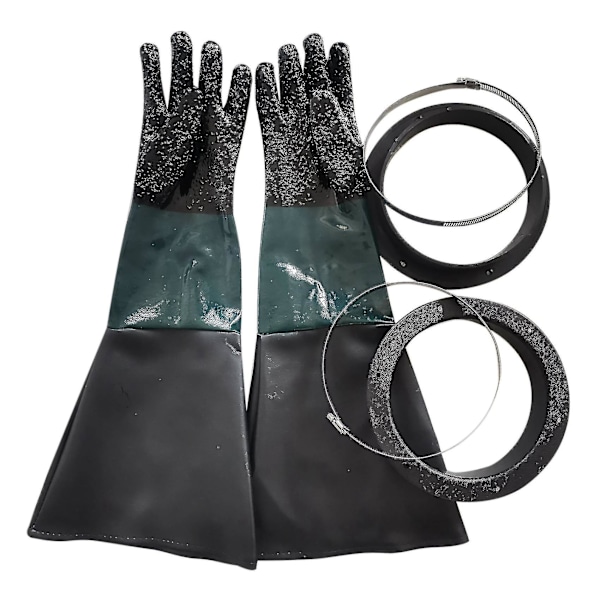 Sandblasting Gloves Sand Parts Blasting Gloves With O S For Sandblast Cabinet Sandblasting Glov