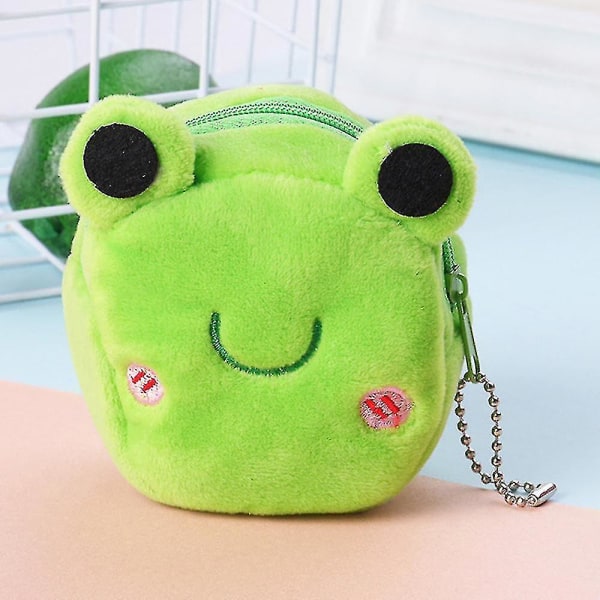 Sööt Plush-kolikkopussi Panda-sammakko-kani Mini Plush-lompakko Lasten syntymäpäivälahjat