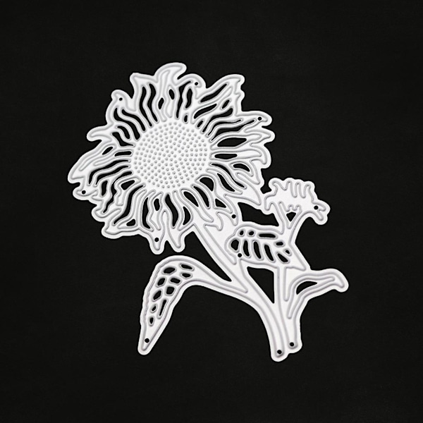 Solsikke Flaske Metal Skæredør Skabelon Scrapbooking Diy Album Stempel Papir Kort Embossing Dekoration Håndværk