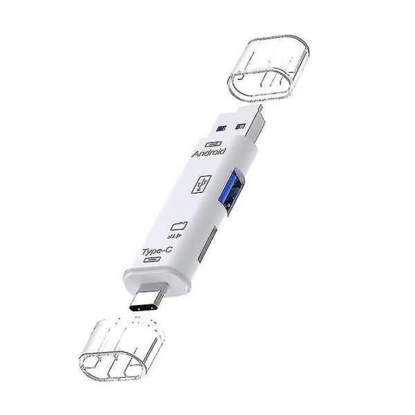 5in1 Multi Otg kortläsare Micro-sd / SD-kort / USB läsare Universal