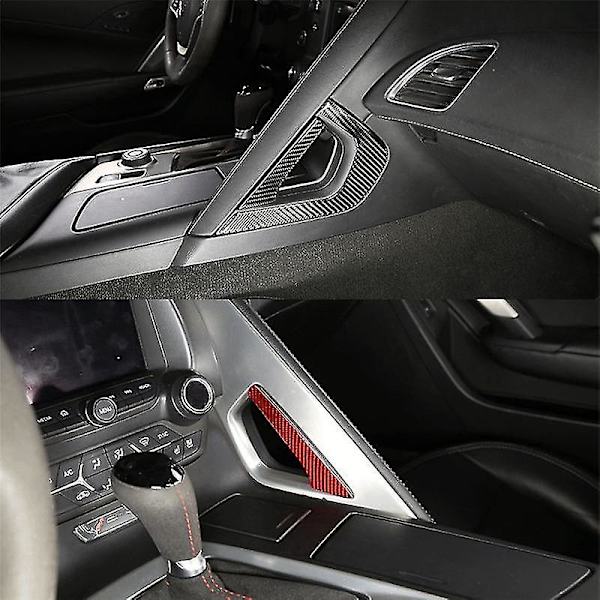 Co-pilot Central Control Panel Trim för Chevrolet Corvette C7 14-19 B