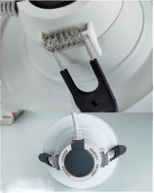 Radar Downlight, LED Rörelsedetektor Runda 5W Tak Downlight (2 stycken) Vit
