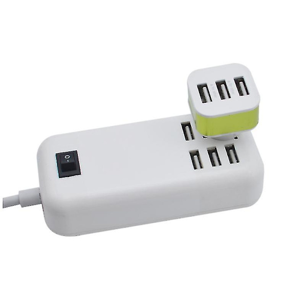 Usb 2.0-forlenger, 3-porters USB-splitter, USB-hub