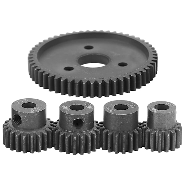Traxxas Slash 2WD RC-bil Spur Diff 54T Huvudväxel och Motor Pinion Gears Set (16T, 18T, 20T, 21T, 32P)