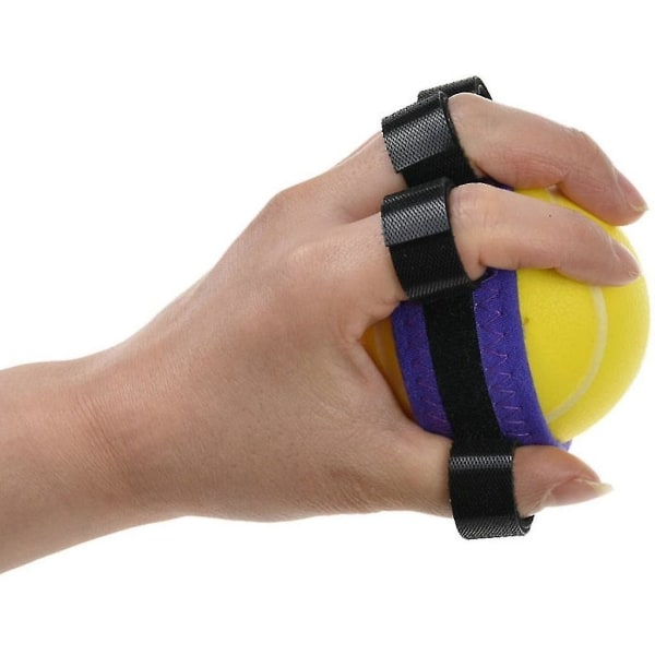 Five Finger Split Ball Rehabilitering Håndstyrke Split Finger Utstyr Grip Styrke Ball Ikke-splitt Finger Board Trening Finger Behendighet Styrke