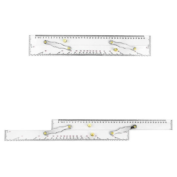 Black Friday Marine Parallel Ruler Clear Scales, Mapping Points To Pull Parallel Ruler 450mm, Nautical Charts Pa