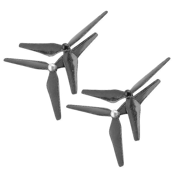 2 stk. Carbon 9450 Fiber Propeller Cw/ccw 3-bladet Prop Dji Phantom 1 2 3 Vision