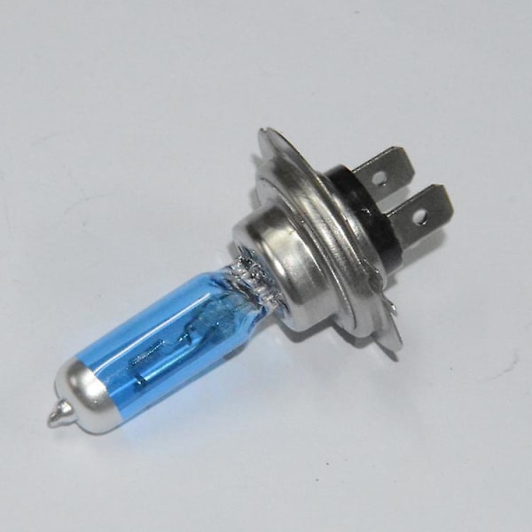 Sats med 4 H7 12v 55w glödlampor med Xenon-effekt 5500k