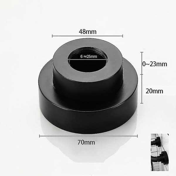 1 st duschfäste kit utrustning vattenrör koppar dekorativt lock badrumsblandare tillbehör Elec