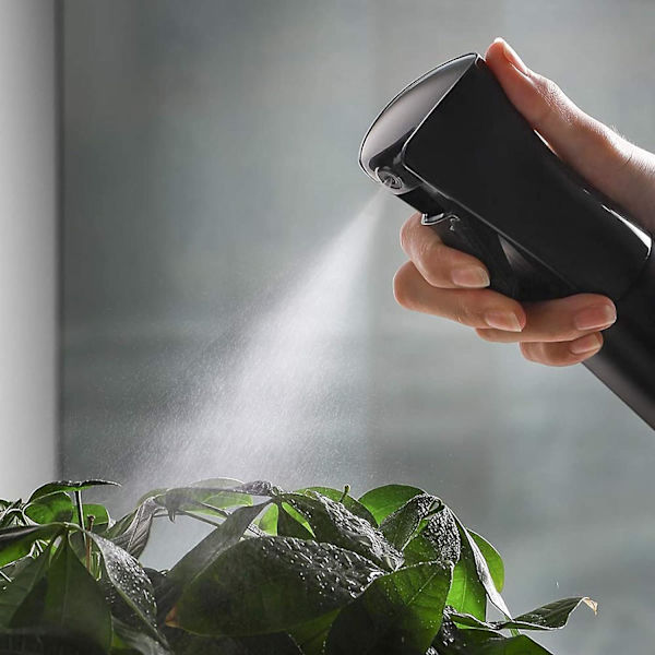 Hårspray Botanisk Spray Curling Flaska Resa Frisörsalong Ansikts Trädgård (300ml Svart)