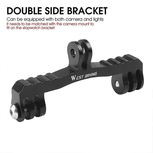 Cykelcomputerholder Kamera Flashlight Gps Mount Til ,a