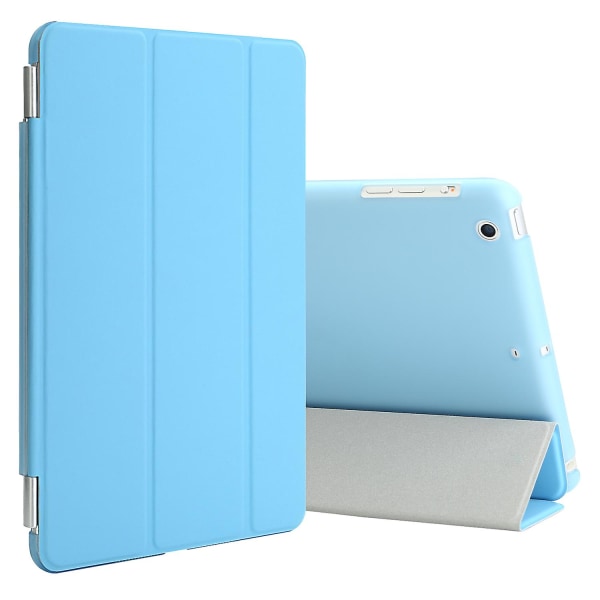 Smart Cover Case PU Läder Magnetiskt Tunnt Skydd för iPad Mini 1 2 3 Blå
