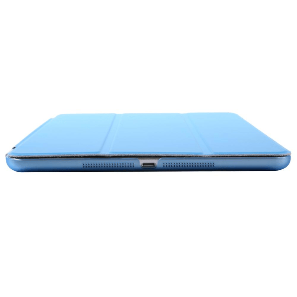 Slank magnetisk stativ PU læder Smart Case Cover til iPad 2 3 4 5 6 Air Mini Blå