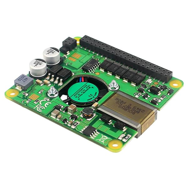 For Raspberrypi 4b/3b Poe+ Hat 802.3af/at Poe+ Standard Utvidelseskort
